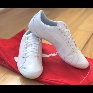 Puma White Sport Shoes